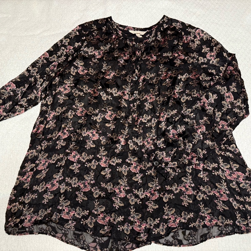 Rebecca Taylor Floral Top